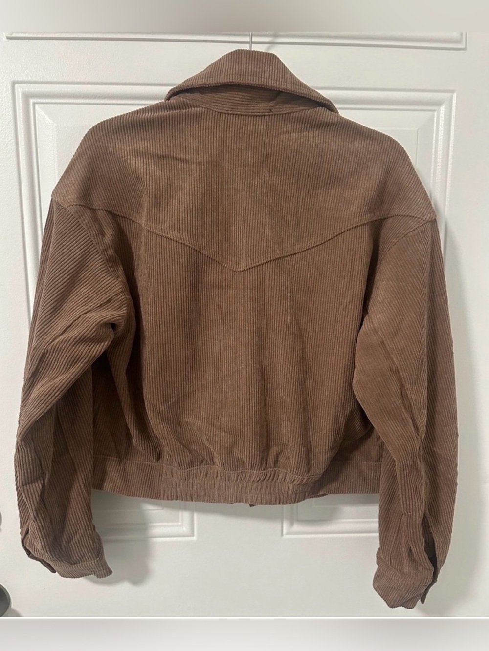 Mine Tan Corduroy Utility Jacket Size Medium NWOT - Picture 3 of 11